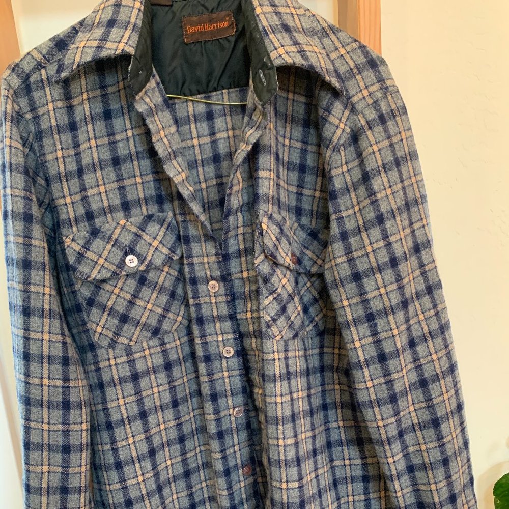 David Harrison wool shirt